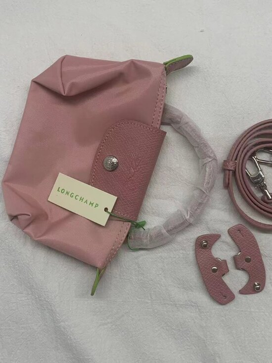 Longchamp Handbags - Longchamp Pink Mini Crossbody Bag